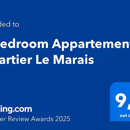 2 Bedroom Appartement Quartier Le Marais Free Netflix Paris Exterior photo