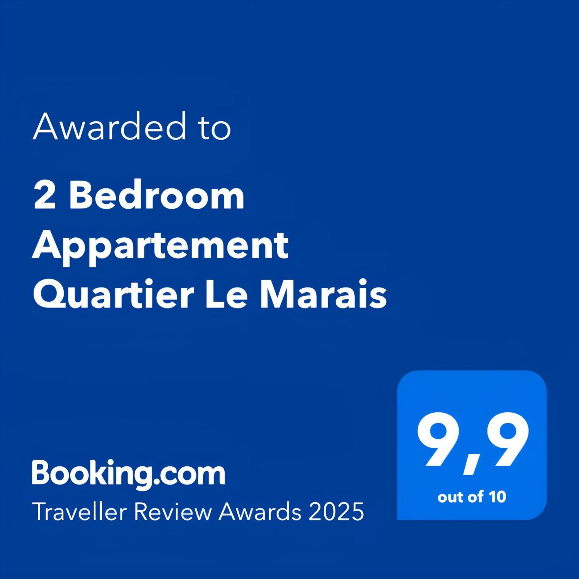2 Bedroom Appartement Quartier Le Marais Free Netflix Paris Exterior photo